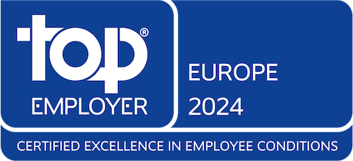 top employer europe 2024 badge