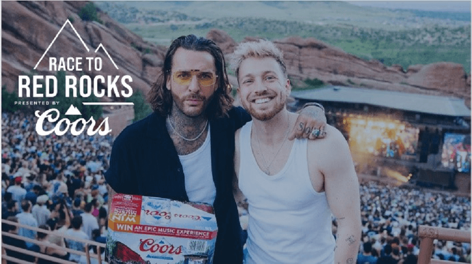 Pete Wicks and Sam Thompson at Red Rocks