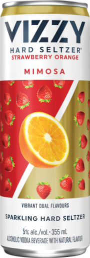 Vizzy mimosa strawberry orange