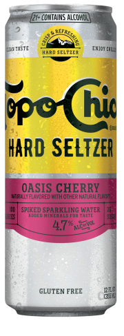 Topo Chico Hard Seltzer Oasis Cherry 12oz can