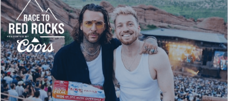 Pete Wicks and Sam Thompson at Red Rocks